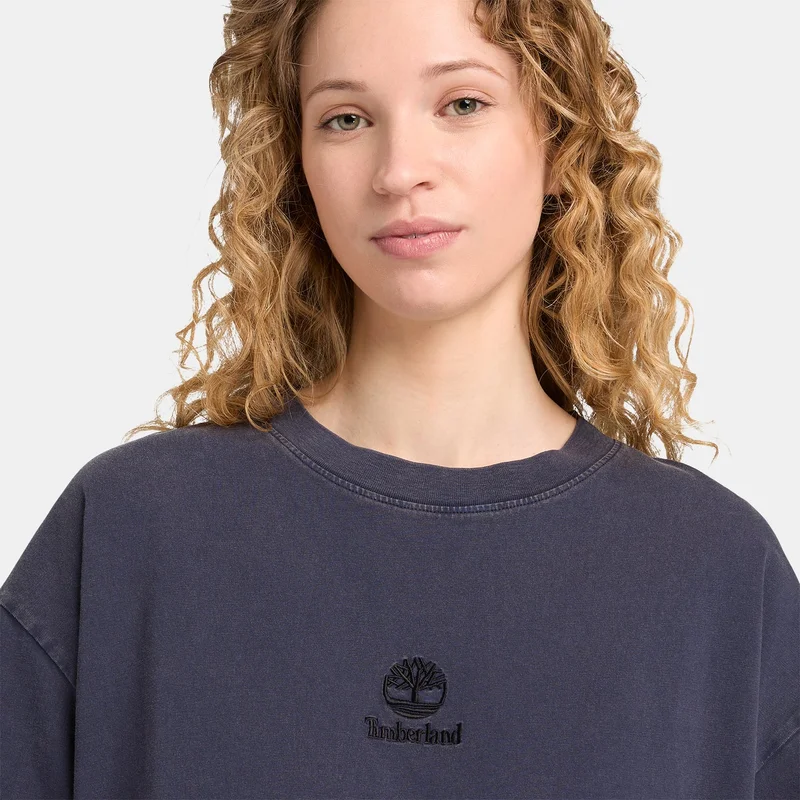 Timberland Blue Men's Logo T-Shirt for Men | Best Price UAE