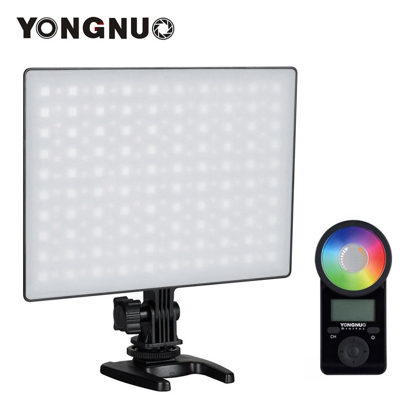 Loquat YN300 Air II LED Video Light Panel RGB Photography Fill-in Lamp Black - Image 1
