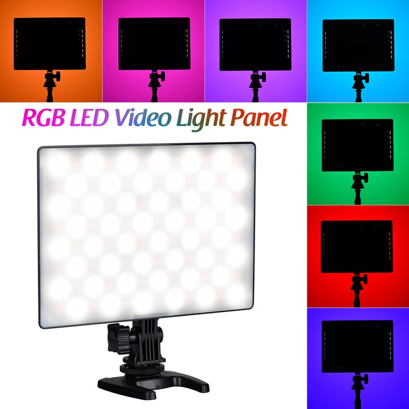 Loquat YN300 Air II LED Video Light Panel RGB Photography Fill-in Lamp Black - Image 2