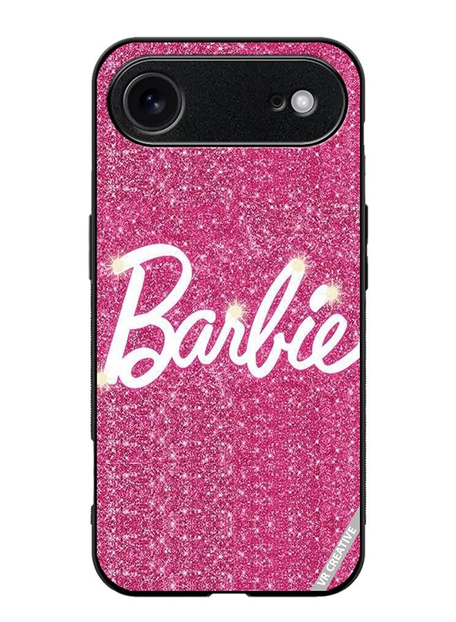 Protective Case Cover For Apple iPhone 17 Air Sparkling Barbie Design Multicolour