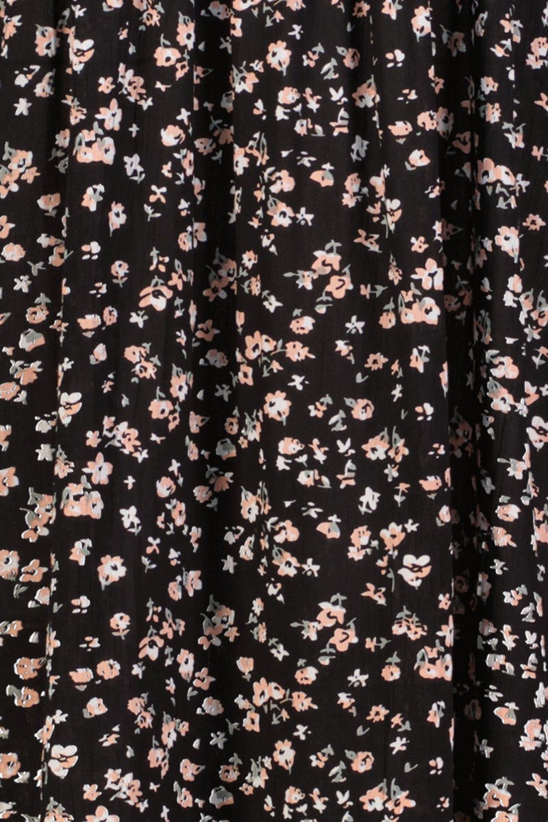 Willow & Whistle Women Floral Print Midi Dress, Multicolor - Image 5