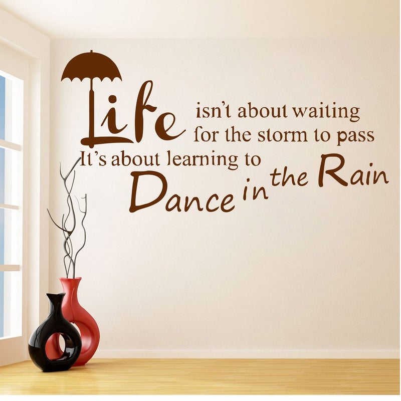 DecorVilla Decor Villa Dance in TheWall Wall Sticker Decal PVC VinylSize 116 cm x 58 cm - Image 1