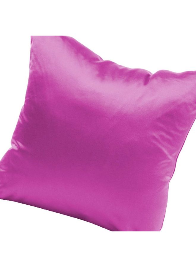 NIBEMINENT Solid Cushion Cover Light Pink 45x45cm - Image 3
