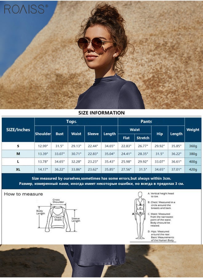 2-Piece Women's Conservative Swimsuit Casual Solid Color Mid High Collar Sunscreen Suit Muslim Beach Surfing Swimsuit - pzsku/Z092A40EDFAF876F5152CZ/45/_/1715308542/116866b2-78e5-4f5e-b37a-fa38e8a6a759