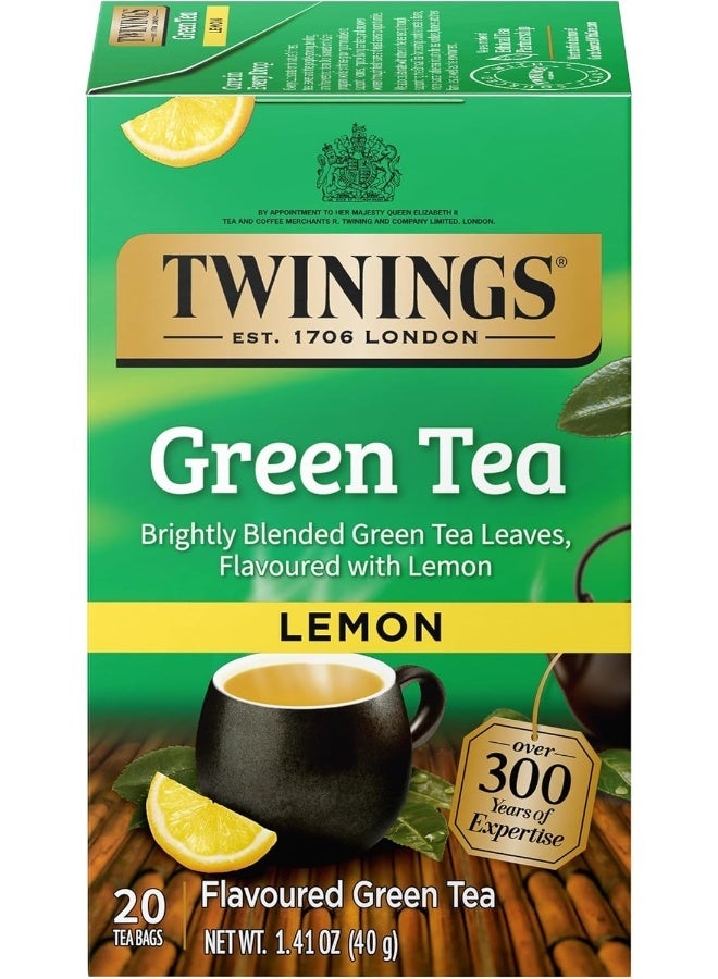 Twinings Lemon Flavoured Green Tea - Image 1