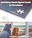 PieceRelax PieceClicks Plastic Jigsaw Puzzle for Adults 1000 Pieces Lucie Bilodeau Enjoying The View 252 X 189 Inches Most Satisfying Table Games No Glue Needed U1055 - Image 4