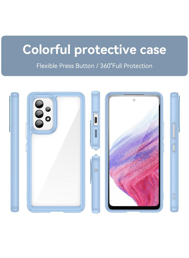 S-TOP Case For Samsung Galaxy A53 Colorful Series Acrylic + TPU Phone Case - Image 2