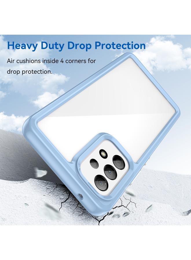 S-TOP Case For Samsung Galaxy A53 Colorful Series Acrylic + TPU Phone Case - Image 3