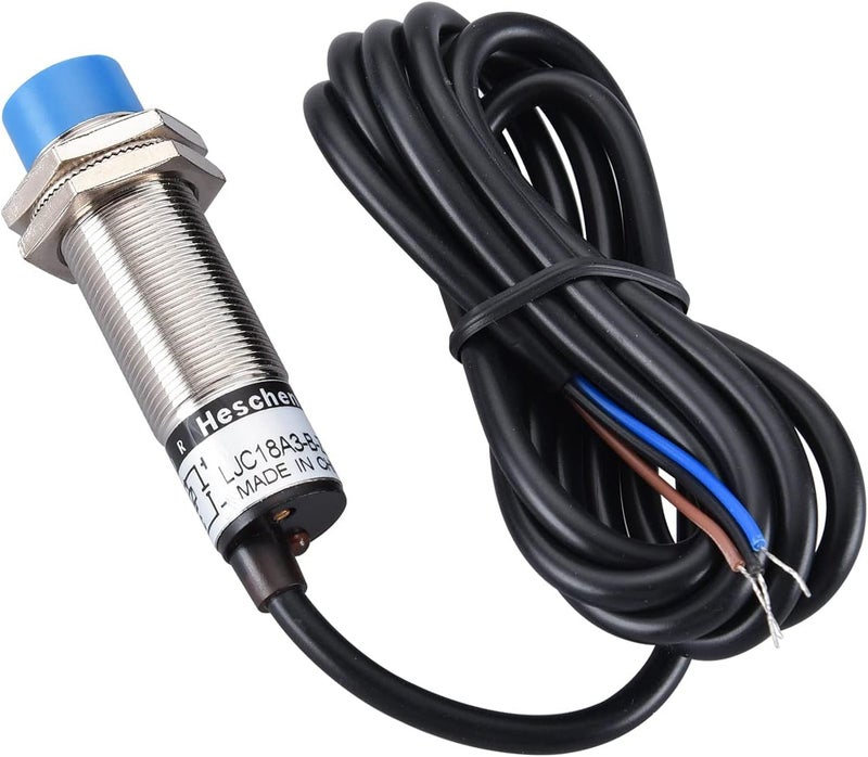 Heschen M18 Capacitive Proximity Sensor Switch Non-Shield Type LJC18A3-B-Z/AX Detection 10mm 10-30VDC 200mA NPN Normally Closed(NC) 3 Wires - Image 2
