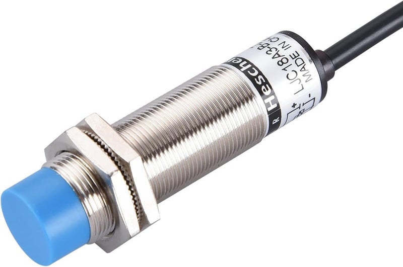 Heschen M18 Capacitive Proximity Sensor Switch Non-Shield Type LJC18A3-B-Z/AX Detection 10mm 10-30VDC 200mA NPN Normally Closed(NC) 3 Wires - Image 5