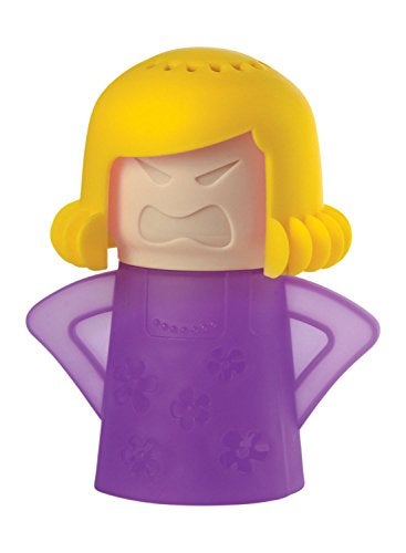 New Metro Design Angry Mama Microwave Cleaner  Purple Base