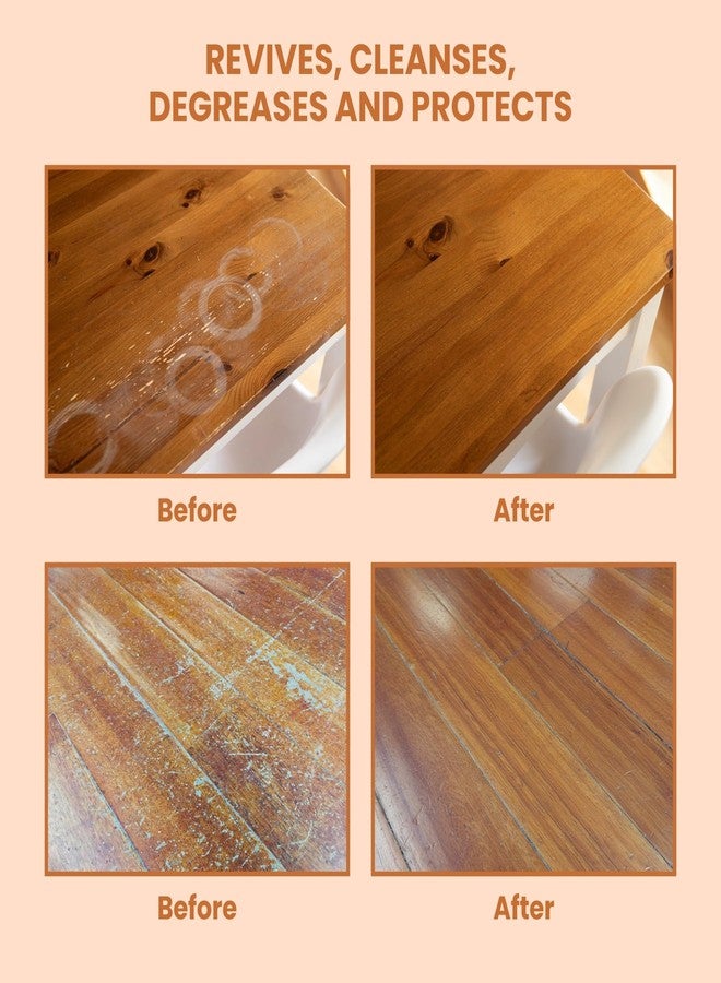 Shadazzle Natural Wood Restorer & Cleaner – Eco-Friendly Multi-Surface Polish for All Types of Wood – Revives Cabinets, Furniture, Wooden Floors & Kitchen Surfaces – 16.9 fl oz (500 ml) - Image 5