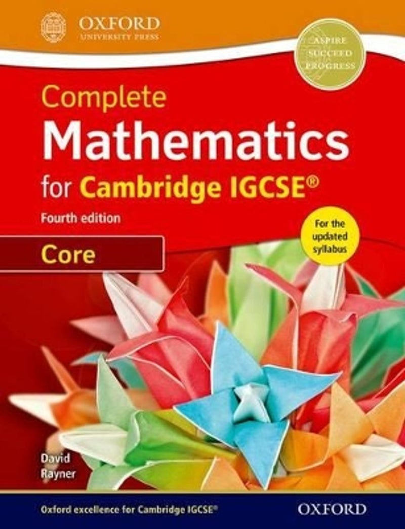 Complete Mathematics For Cambridge Igcse (R) Book  - David Rayner