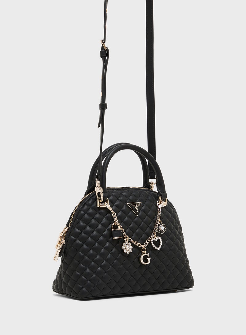 GUESS Everlee Dome Satchel  - Image 3