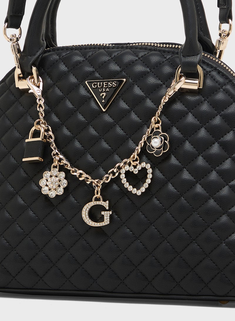 GUESS Everlee Dome Satchel  - Image 4