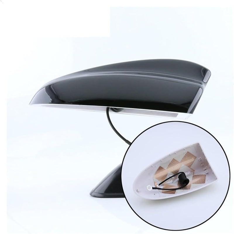 هوائي سيارة عالمي سوبر شارك فين أحمر داكن متوافق مع فولكس فاجن بورا بولو - Image 3