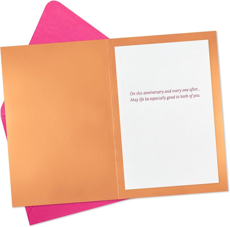 Hallmark Signature Happy Anniversary Card for Couple - Image 2