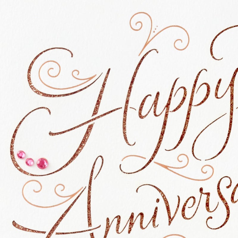 Hallmark Signature Happy Anniversary Card for Couple - Image 4