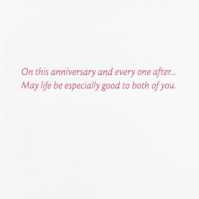 Hallmark Signature Happy Anniversary Card for Couple - Image 3