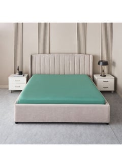 Home Box Derby Solid King Microfibre Fitted Sheet 200 x 25 x 180 cm  - Image 2