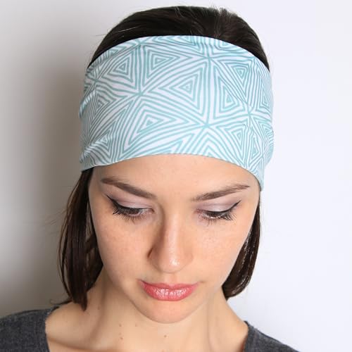 myMareCo Equestrian Headbands for Women, Under Riding Helmet Bands, Sportswear Wide Hair Wrap Suitable for Use with Bike Helmets, Yoga & Hiking - Image 5