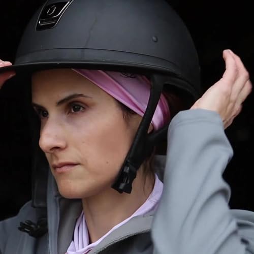 myMareCo Equestrian Headbands for Women, Under Riding Helmet Bands, Sportswear Wide Hair Wrap Suitable for Use with Bike Helmets, Yoga & Hiking - Image 4
