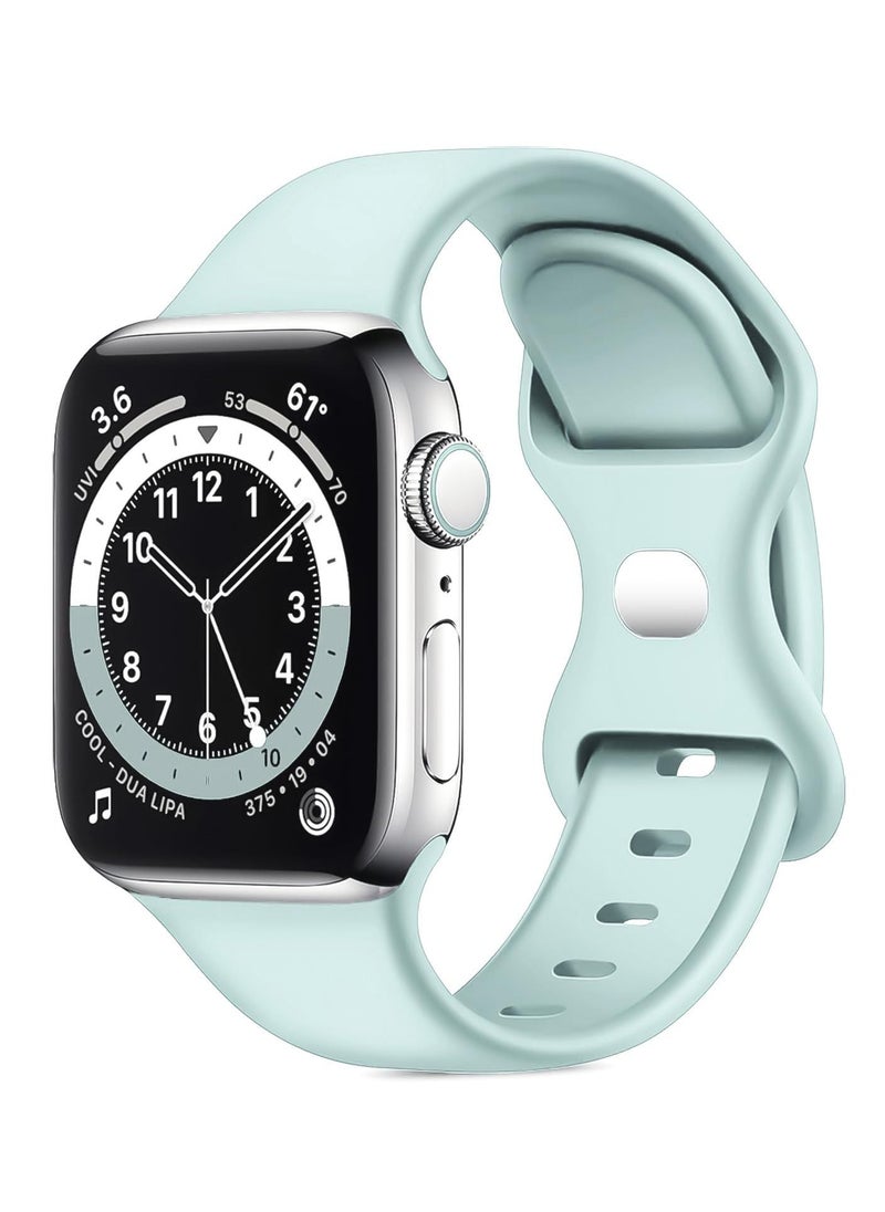 Generic - Band Compatible with Apple Watch 49mm 45mm 44mm 42mm Replacement Soft Silicone Strap for Watch Series Ultra 8/7/6/5/4/SE - Image 1
