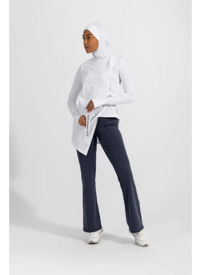 SIGMA FIT White Comfy Hijab - Image 3