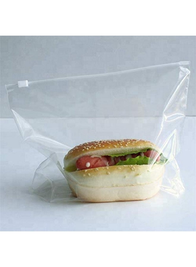 INKulture Zipper Seal Freezer Food/Vegetable/Fruit Storage Re-Usable Bags Large & Medium 30 Bags Plastic Storage Pouch (Pack of 30)( Clear) - Image 4