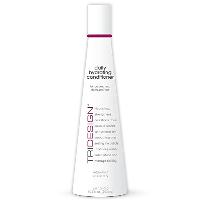 TRIDESIGN Hydrating Conditioner for Women - Extra Moisturizing, Restorative Conditioner for Dry, Damaged, and Colored Hair - Adds Luminous Volume and Healthy Shine - 10.5 Fluid Oz - Image 1