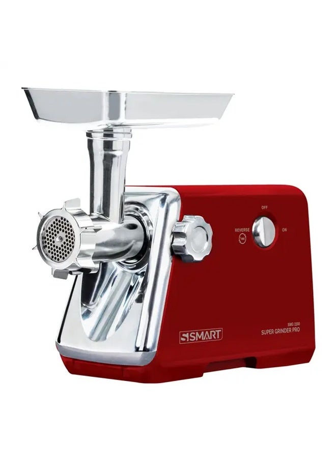 SSMART Smart Meat Grinder, 2200 Watt - SMG2200R - Image 1