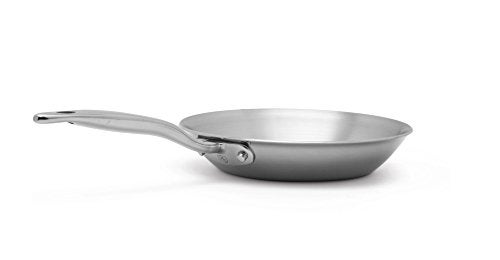 Heritage Steel 8.5 Inch Fry Pan | Made In USA | Titanium Series | 316Ti Skillet with Stay Cool Handle | Fully Clad Stainless Steel Pan with 5-Ply Construction | Induction Ready & Non Toxic - Image 3