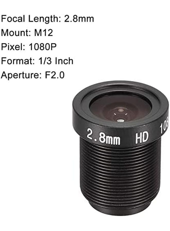 2.8mm Focal Length 1080P F2.0 Wide Angle CCTV Camera Lens For CCD Camera - Image 3