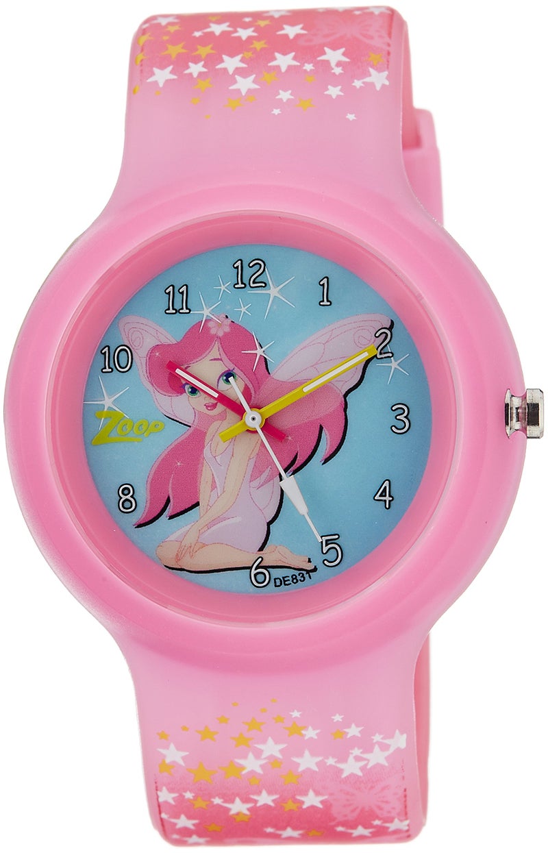 Zoop Analog Watch with Blue Dial & Pink Strap for Girls Kids, from House of Titan - NSC3029PP11W - Image 5