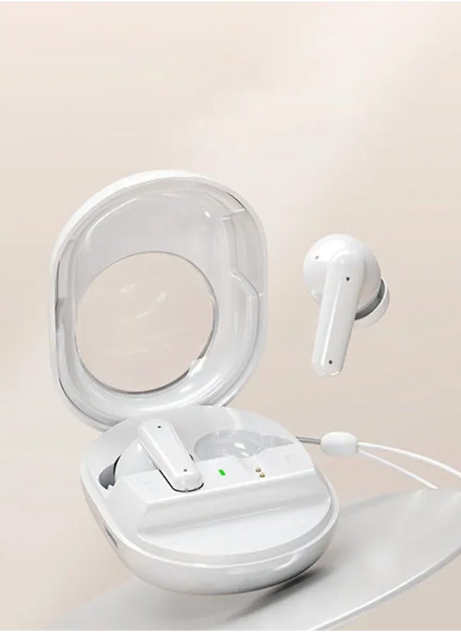 CALUS - Calus C13 Pro  Wireless Bluetooth Earbuds Gaming Headphones Deep Bass Low Latency Game Headset with Built-in Microphone Noise Canceling White - Image 1