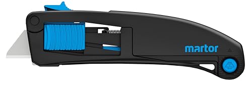 Martor 10130610.02 Maxisafe 3 Slider Polycarbonate Retractable Safety Cutter/Knife with Blunted Tip - Image 1