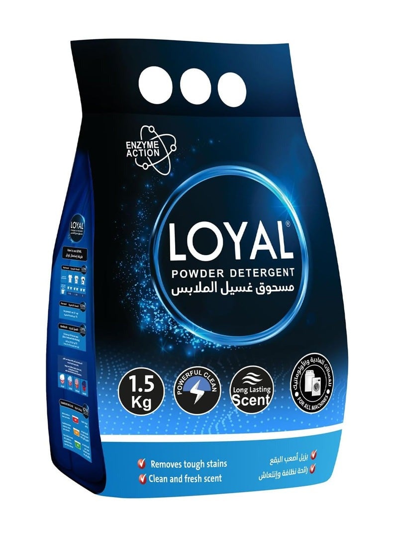 loyal Detergent Powder Spring Flowers 1.5 Kg - Image 1