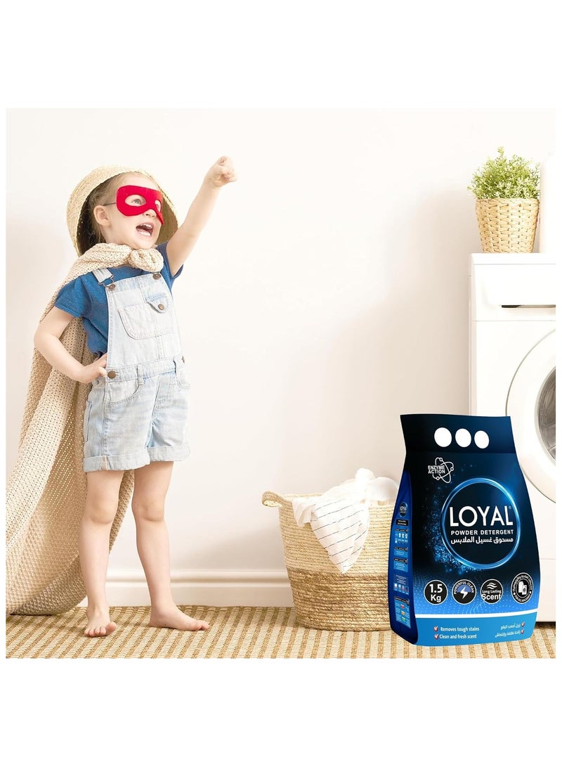 loyal Detergent Powder Spring Flowers 1.5 Kg - Image 2