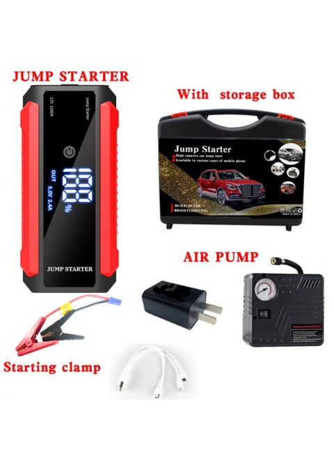 Digital Screen Car Emergency Start Power LED Light