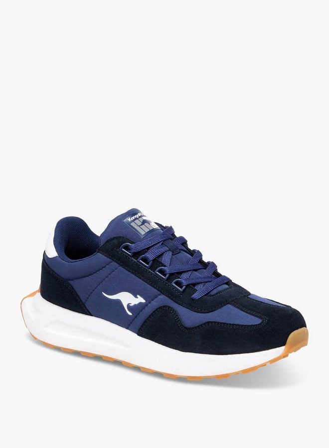 kangaROOS Men's Panelled Sports Shoes with Lace-Up Closure - Image 2
