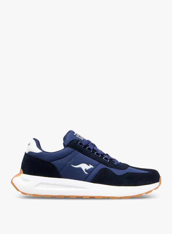 kangaROOS Men's Panelled Sports Shoes with Lace-Up Closure - Image 1