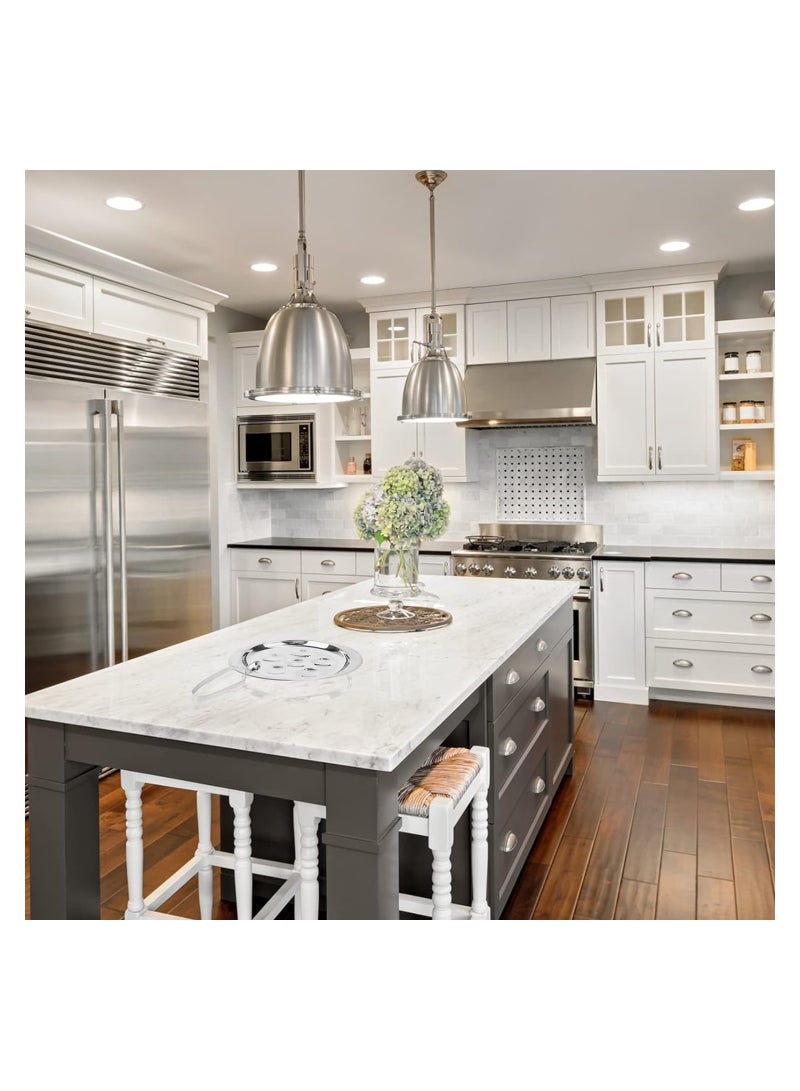 Zikra Snail Tong Forks Set, 3 Pcs Stainless Steel Escargot Tableware Metal Snail Tong 6 Compartment Holes Snail Plate Tong Escargot Fork Escargot Plate for Home BBQ Restaurant - Image 4