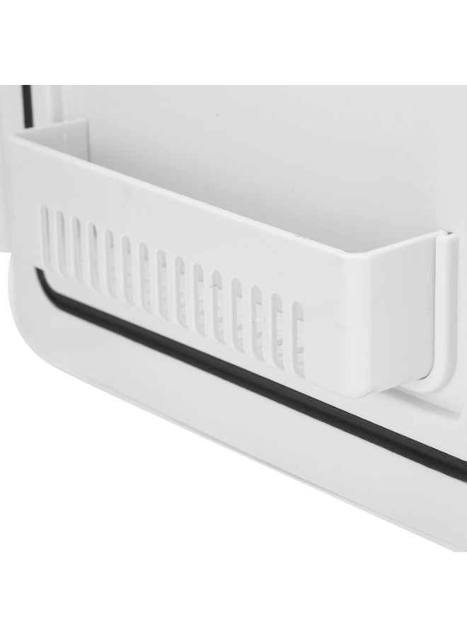 PEETTA Portable Mini Fridge, Compact Personal Refrigerator 10L, Cooling & Warming Function, Quiet Operation, Ideal for Bedroom, Office, Car & Travel - Image 2