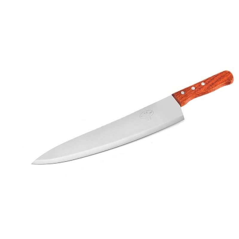 Ramkuwar Sharp Chopping Knife with Stainless Steel Blade Chef Cooking Knife with Wooden Handle - Image 1