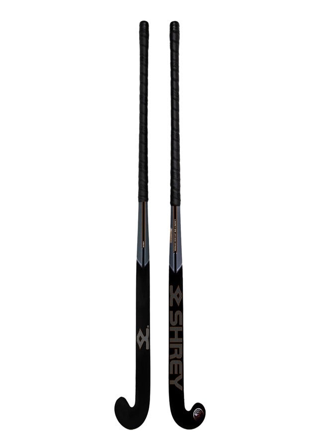 Shrey Legacy 25 Late Bow Extension Hockey Stick (Black/Hot Chocolate, 36.5 inches) - Image 4