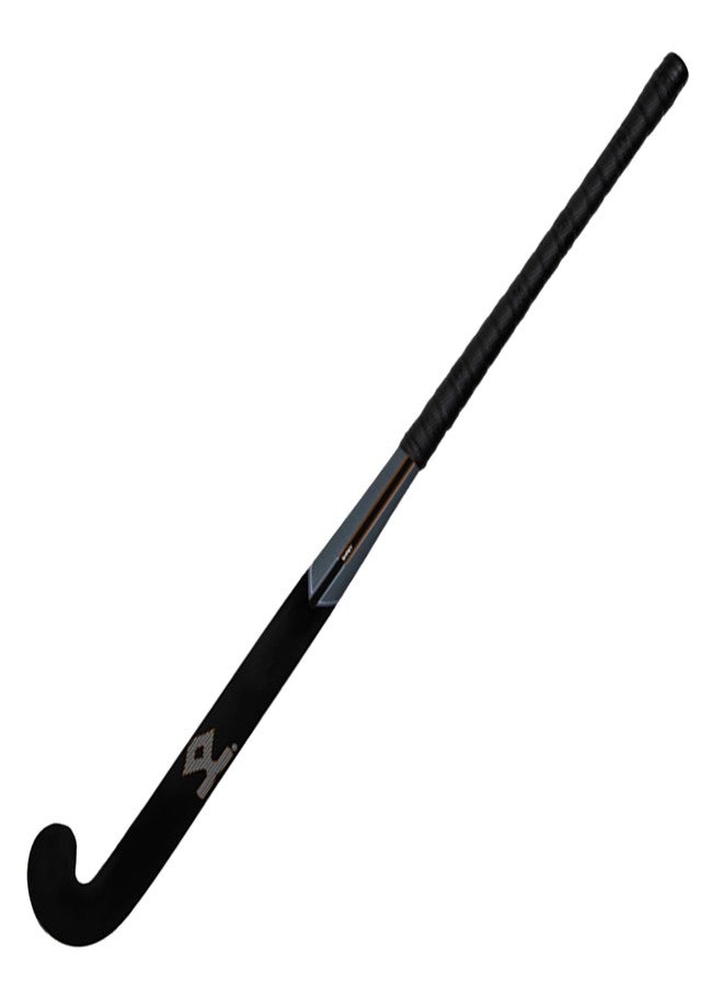 Shrey Legacy 25 Late Bow Extension Hockey Stick (Black/Hot Chocolate, 36.5 inches) - Image 3
