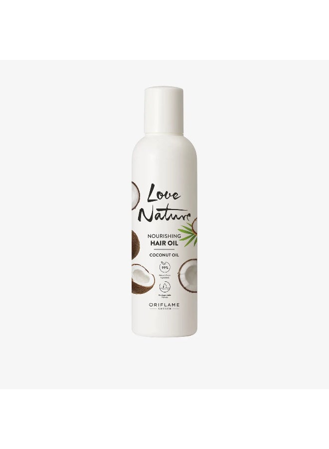 Oriflame Love Nature Nourishing Hair Oil Coconut Oil 100ml - Image 1
