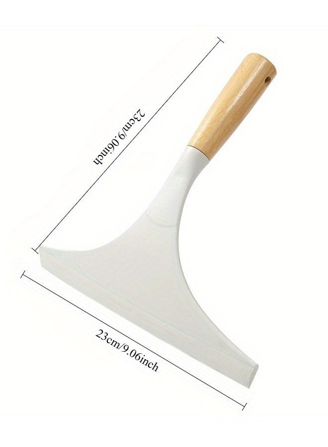 كاشط زجاج نوافذ ثقيل أبيض بشفرة من البولي بروبيلين لأدوات الأرضيات والنوافذ متعددة الأسطح - Image 1