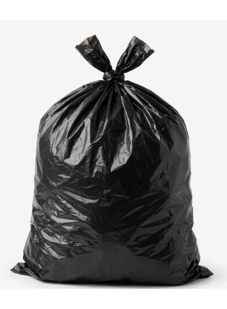 AKDC Garbage Bags Roll, 10 Bags, 79 Gallon, 120 × 140 cm (XXX Large) - Black - Image 3