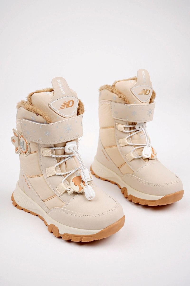 Mcdark Ndors Girls Fur Boots - Image 1